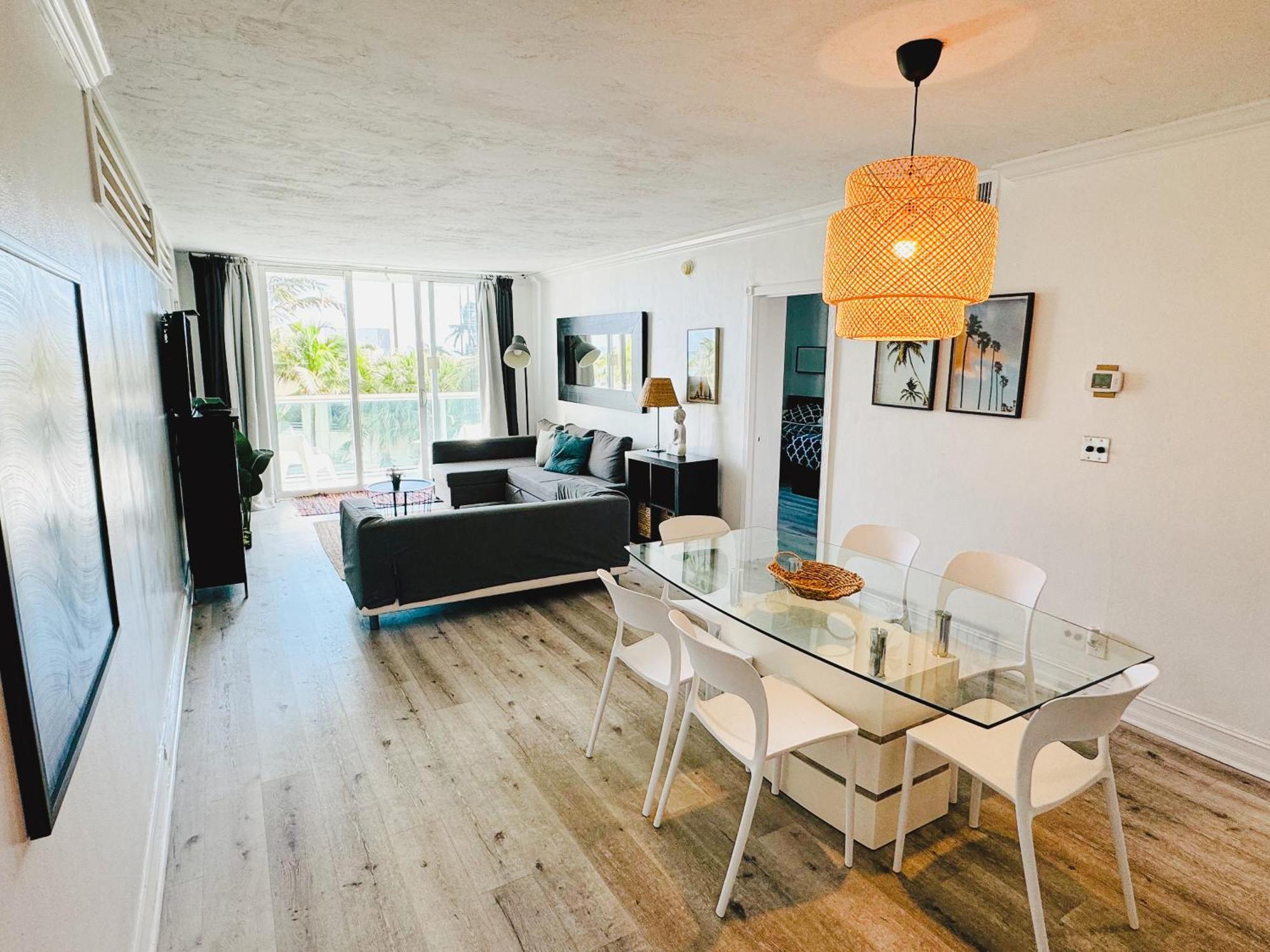 Miami Hollywood Condo For 4 People 001-21Vic Exterior photo